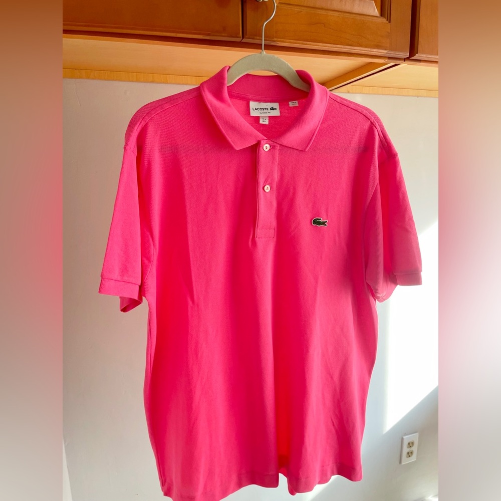 Lacoste men’s cotton polo